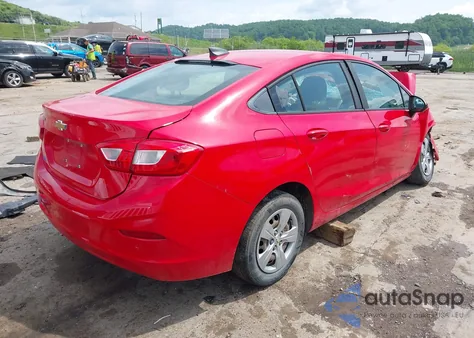 2016 Chevrolet Cruze Ls Auto из США, поврежденный, VIN 1G1BC5SM8G7258158